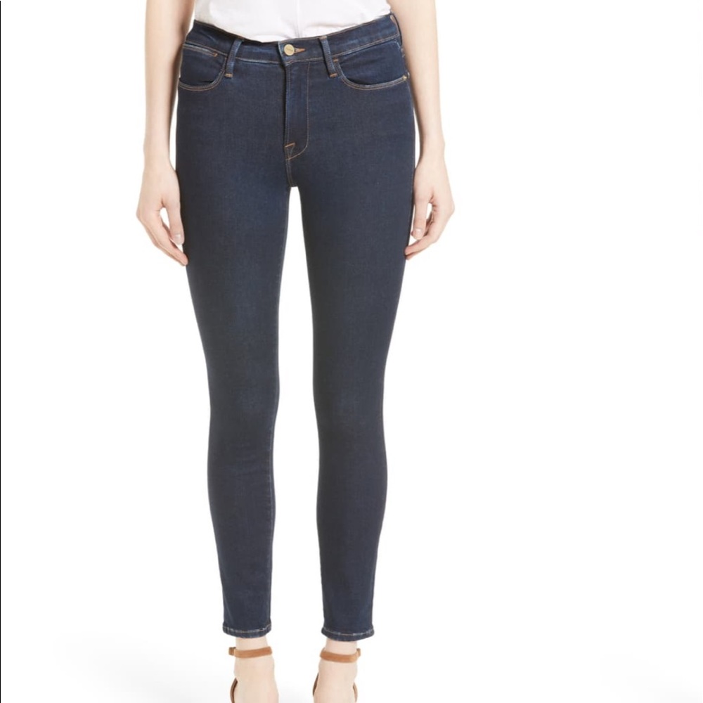 FRAME Le High Skinny Jeans